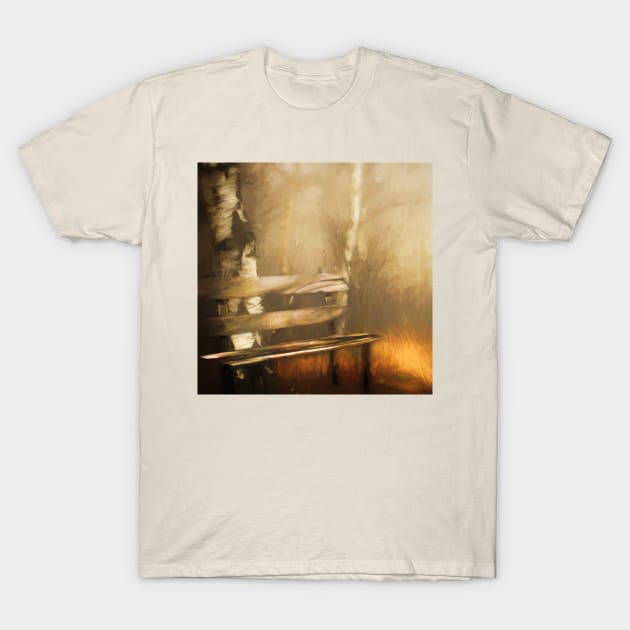 Forest Bench T-Shirt by jasminaseidl